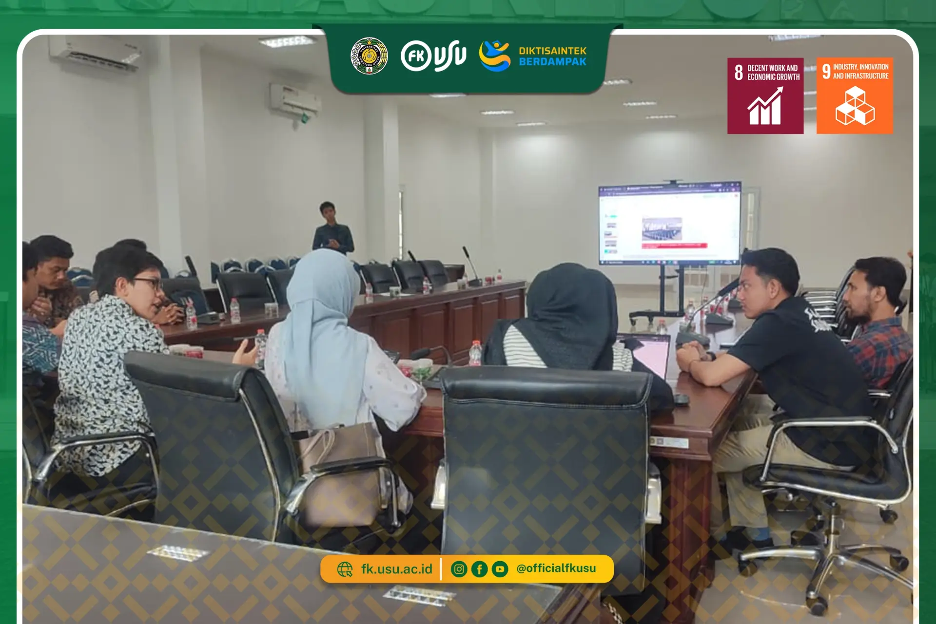 FK USU Terima Kunjungan Dit. KBM USU, Dorong Optimalisasi Aset dan Pengembangan Unit Bisnis